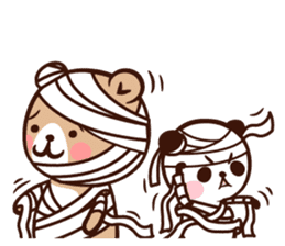Panda " Panta" and Mr.Kumagai part2 sticker #14674347