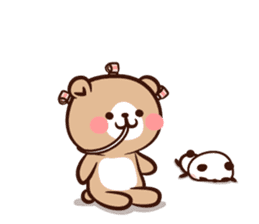 Panda " Panta" and Mr.Kumagai part2 sticker #14674350