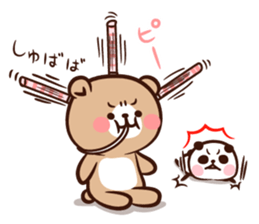 Panda " Panta" and Mr.Kumagai part2 sticker #14674351
