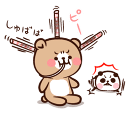 Panda " Panta" and Mr.Kumagai part2 sticker #14674351