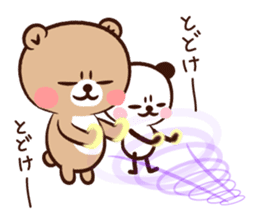 Panda " Panta" and Mr.Kumagai part2 sticker #14674354