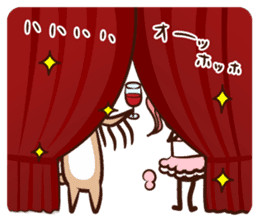 Panda " Panta" and Mr.Kumagai part2 sticker #14674355