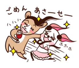 Panda " Panta" and Mr.Kumagai part2 sticker #14674357