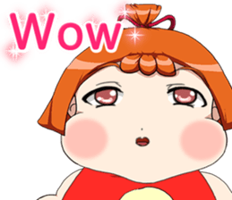 Lovely Loose Fuw Baby Chinese Clothing. sticker #14674568