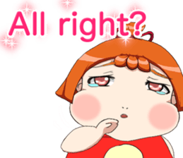 Lovely Loose Fuw Baby Chinese Clothing. sticker #14674580