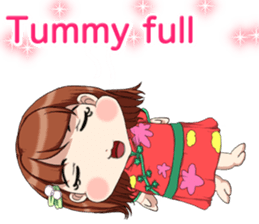 Lovely Loose Fuw Baby Chinese Clothing. sticker #14674581