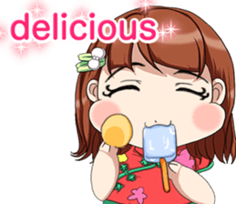 Lovely Loose Fuw Baby Chinese Clothing. sticker #14674585