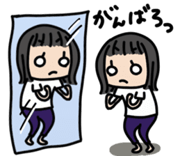 The girls daily life sticker #14675283