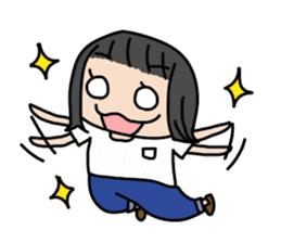 The girls daily life sticker #14675307
