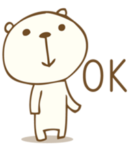 Tiny teddy bea Sticker sticker #14675664
