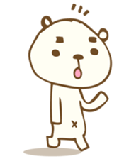 Tiny teddy bea Sticker sticker #14675667