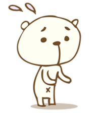 Tiny teddy bea Sticker sticker #14675677