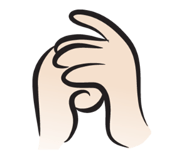 my hand talk2 sticker #14676122