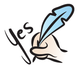 my hand talk2 sticker #14676127