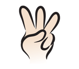 my hand talk2 sticker #14676130