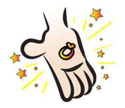 my hand talk2 sticker #14676135