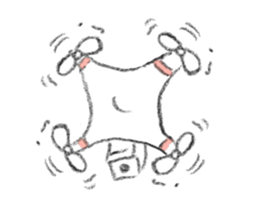 Go! Drone, Go! sticker #14676455