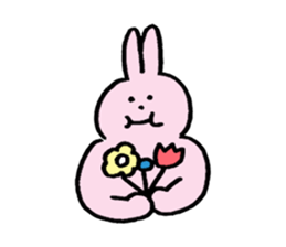 Happy days of Usaboo chan sticker #14677439