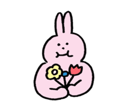 Happy days of Usaboo chan sticker #14677439