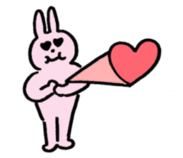 Happy days of Usaboo chan sticker #14677441