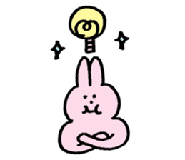 Happy days of Usaboo chan sticker #14677447