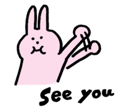 Happy days of Usaboo chan sticker #14677462