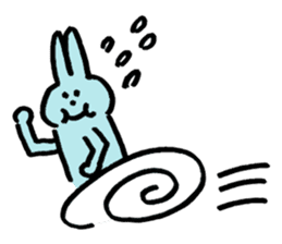 Happy days of Usaboo chan sticker #14677465