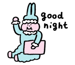 Happy days of Usaboo chan sticker #14677469