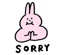 Happy days of Usaboo chan sticker #14677471