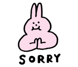 Happy days of Usaboo chan sticker #14677471