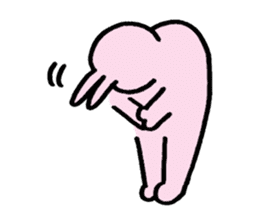 Happy days of Usaboo chan sticker #14677473