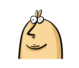 silly cockroach sticker #14678049