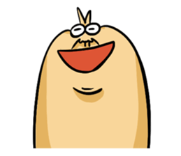 silly cockroach sticker #14678050