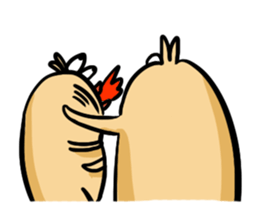 silly cockroach sticker #14678070