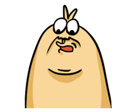 silly cockroach sticker #14678075