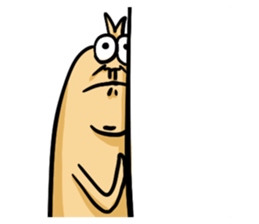 silly cockroach sticker #14678077