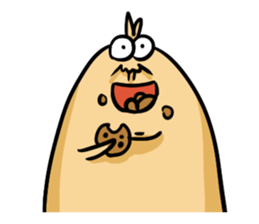 silly cockroach sticker #14678080