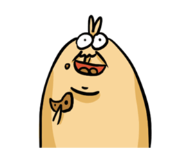 silly cockroach sticker #14678081