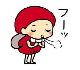 Daruma name is Yoshiko Engi 2 sticker #14678315