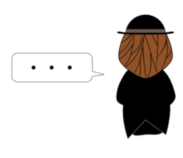 Classic hipster sticker #14678452