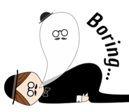 Classic hipster sticker #14678485