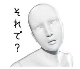 Glossy Maneko 0 sticker #14678683