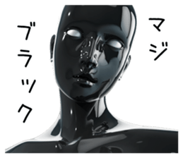 Glossy Maneko 0 sticker #14678699