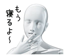 Glossy Maneko 0 sticker #14678716