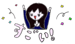 YURIKO. sticker #14678870