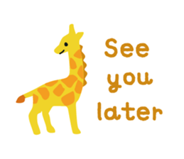 Simple word ZOO sticker #14679035