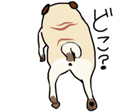 relaxed animals 24 stamp sticker #14679151