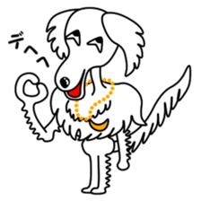 Borzoi Biancer 3 sticker #14679225