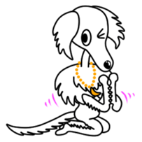 Borzoi Biancer 3 sticker #14679232