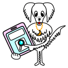 Borzoi Biancer 3 sticker #14679233